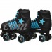 Epic Youth Star Hydra Black and Blue Quad Roller Skates   554939959
